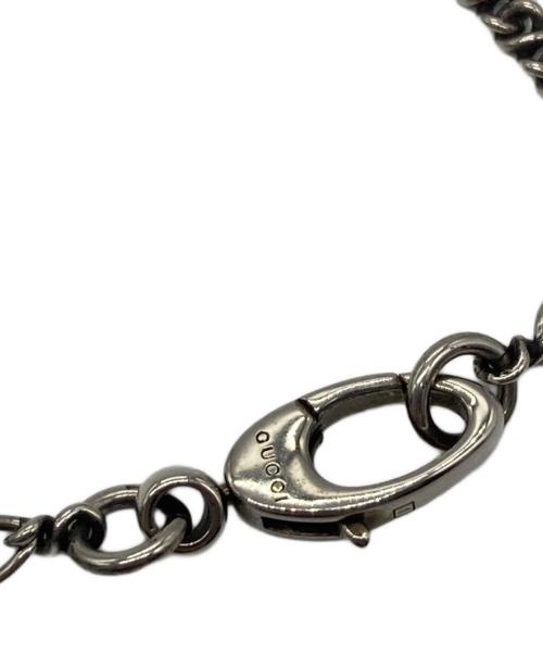 GUCCI（グッチ）GUCCI (グッチ) ストーンライオンヘッドネックレスの古着・服飾アイテム