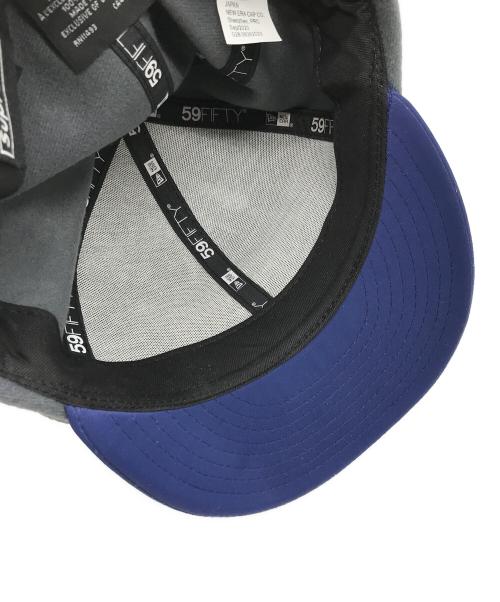 New Era（ニューエラ）New Era (ニューエラ) SUPREME (シュプリーム) キャップ ブルー サイズ:7　3/8（58.7㎝）の古着・服飾アイテム