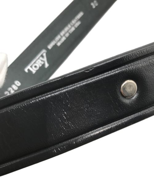 TORY（トリー）TORY (トリー) レザーベルト ブラックの古着・服飾アイテム