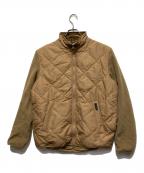 Barbourバブアー）の古着「Hybrid Fleece Jacket」｜ブラウン