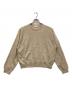 DANTON（ダントン）の古着「LAMBS WOOL CREWNECK PULLOVER LONGSLEEVE」｜ベージュ