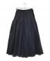 UNITED ARROWS（ユナイテッドアローズ）の古着「オーガンジーポケットプリーツスカート」｜ネイビー