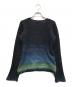 DRIES VAN NOTEN (ドリスヴァンノッテン) モヘヤブレンドグラデーションニット ネイビー×ブルー サイズ:S：8000円
