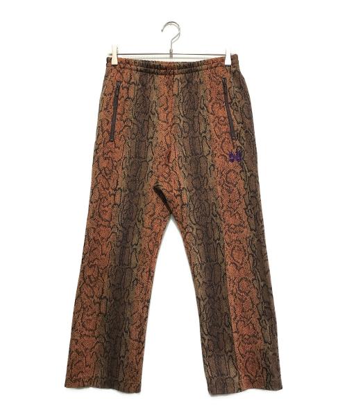 needls（ニードルス）needls (ニードルス) パイソントラックパンツ ブラウン×ブラック サイズ:Sの古着・服飾アイテム