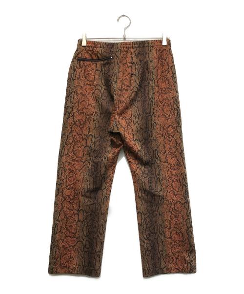 needls（ニードルス）needls (ニードルス) パイソントラックパンツ ブラウン×ブラック サイズ:Sの古着・服飾アイテム