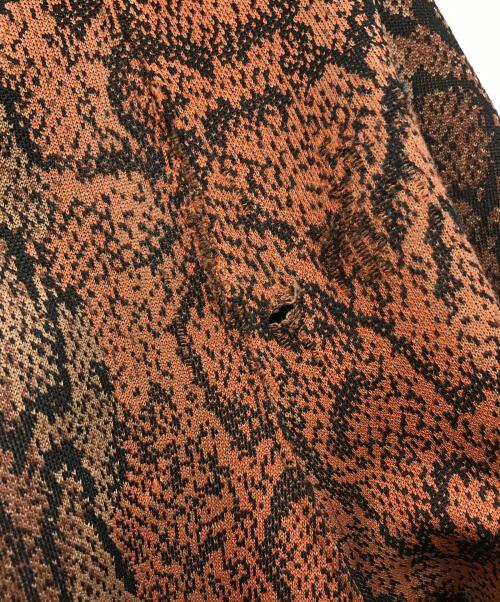 needls（ニードルス）needls (ニードルス) パイソントラックパンツ ブラウン×ブラック サイズ:Sの古着・服飾アイテム