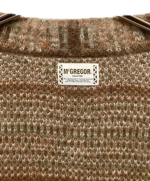 McGREGOR（マックレガー）McGREGOR (マクレガー) モヘヤ混カーディガンFREAKS' STORE別注 ブラウン サイズ:SIZE Mの古着・服飾アイテム