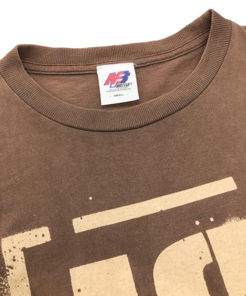 MATFIA'S（メテオラツアー）MATFIA'S (メテオラツアー) 00's LINKIN PARK METEORA WORLD TOUR 2003Tシャツ ブラウン サイズ:Sの古着・服飾アイテム