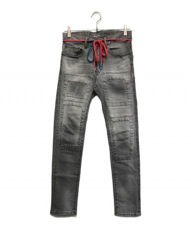 中古・古着通販】glamb (グラム) Sylvester skinny denim グレー 