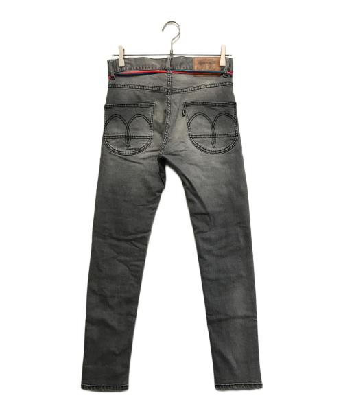 glamb（グラム）glamb (グラム) Sylvester skinny denim グレー サイズ:1の古着・服飾アイテム