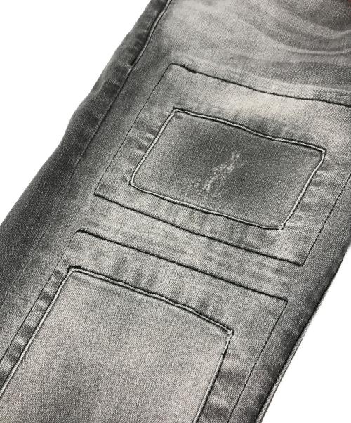 glamb（グラム）glamb (グラム) Sylvester skinny denim グレー サイズ:1の古着・服飾アイテム