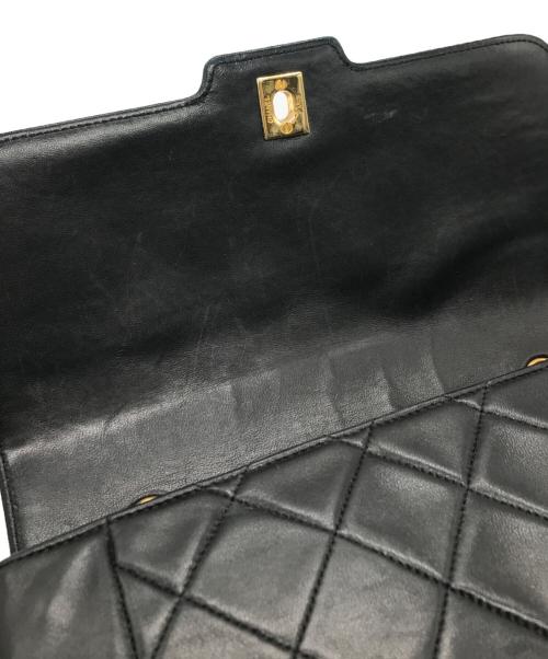 CHANEL（シャネル）CHANEL (シャネル) ココマークマトラッセチェーンショルダーバッグ ブラックの古着・服飾アイテム