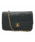 CHANEL（シャネル）の古着「ココマークマトラッセチェーンショルダーバッグ」｜ブラック