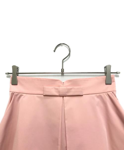 FOXEY NEWYORK（フォクシーニューヨーク）FOXEY NEWYORK (フォクシーニューヨーク) ウエストリボンフレアスカート ピンク サイズ:38の古着・服飾アイテム