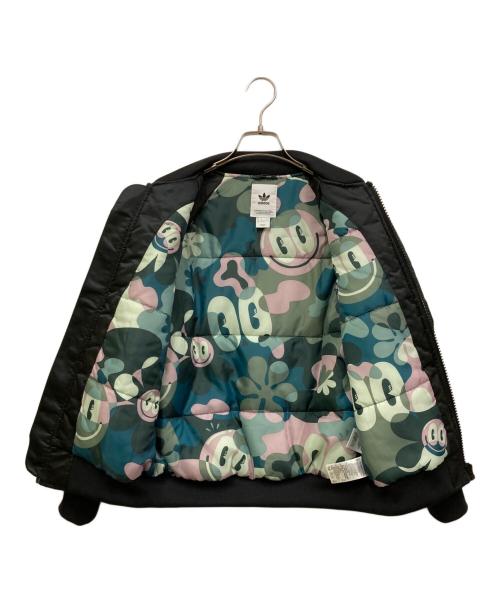 adidas（アディダス）adidas (アディダス) Hattie Stewart (ハティ・スチュワート) ボンバージャケット ブラック サイズ:SIZE Lの古着・服飾アイテム