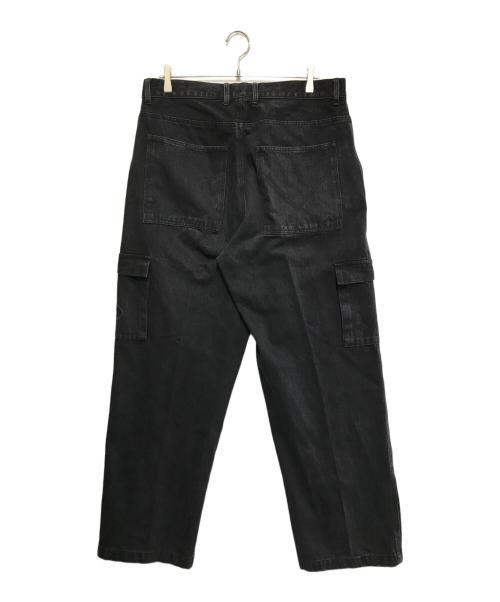 YARDSALE（ヤードセール）YARDSALE (ヤードセール) デニムカーゴパンツ ブラック サイズ:Lの古着・服飾アイテム