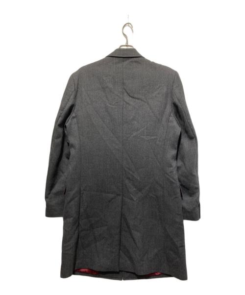 DOLCE & GABBANA（ドルチェ＆ガッバーナ）DOLCE & GABBANA (ドルチェ＆ガッバーナ) チェスターコート グレー サイズ:50の古着・服飾アイテム
