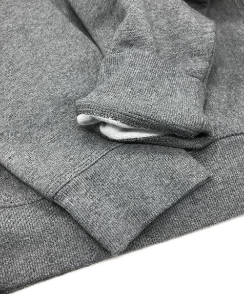 Carhartt WIP（カーハート ワーク イン プログレス）CARHARTT WIP (カーハート ワークインプログレス) HALF ZIP AMERICAN SCRIPT SWEATSHIRT グレー サイズ:Mの古着・服飾アイテム
