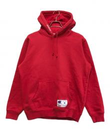Champion×SUPREME（チャンピオン×シュプリーム）の古着「Hooded Sweatshirt」｜レッド