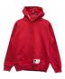 Champion（チャンピオン）の古着「Hooded Sweatshirt」｜レッド