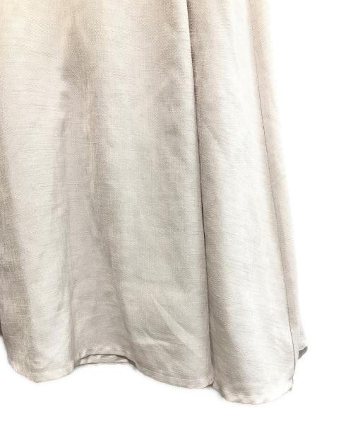 NOLLEY'S（ノーリーズ）NOLLEY'S (ノーリース) ノースリーブワンピース ライトグレー サイズ:9ARの古着・服飾アイテム