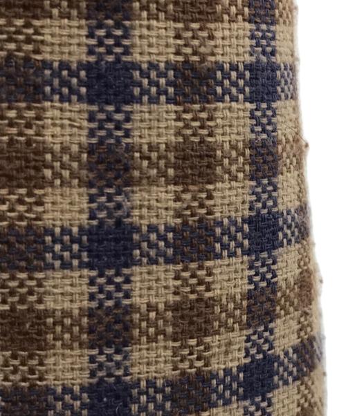 FRAMeWORK（フレームワーク）FRAMeWORK (フレームワーク) Ballis バルカラーコート ブラウン×ブルー サイズ:38の古着・服飾アイテム