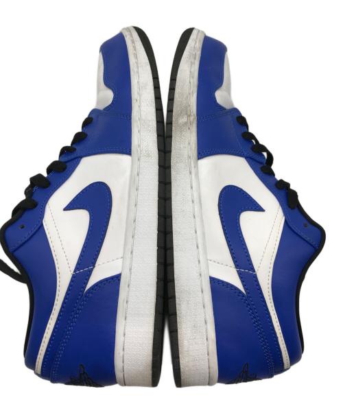NIKE（ナイキ）NIKE (ナイキ) Air Jordan 1 Low ホワイト×ブルー サイズ:US10の古着・服飾アイテム