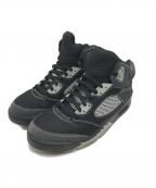 NIKEナイキ）の古着「AIR JORDAN 5 "ANTHRACITE"」｜グレー×ブラック