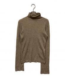 COLUMN（コラム）の古着「タートルネックニット」｜ブラウン