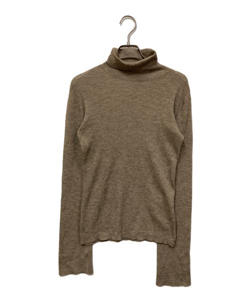 COLUMN（コラム）COLUMN (コラム) タートルネックニット ブラウン サイズ:表記なしの古着・服飾アイテム