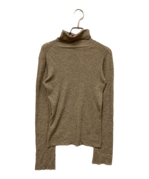 COLUMN（コラム）COLUMN (コラム) タートルネックニット ブラウン サイズ:表記なしの古着・服飾アイテム