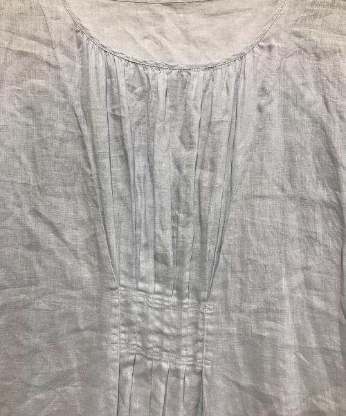 nest Robe（ネストローブ）nest Robe (ネストローブ) リネンワンピース スカイブルー サイズ:-の古着・服飾アイテム