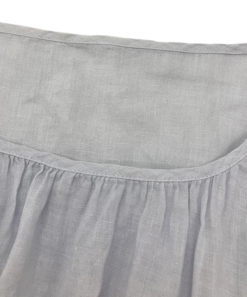 nest Robe（ネストローブ）nest Robe (ネストローブ) リネンワンピース スカイブルー サイズ:-の古着・服飾アイテム