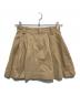 eimy istoire（エイミーイストワール）の古着「プリーツミニスカート」｜ベージュ