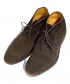 UNION IMPERIALユニオンインペリアル）の古着「スウェードチャッカブーツ」｜ブラウン