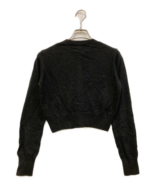Lily Brown（リリーブラウン）Lily Brown (リリーブラウン) 24AW Lily Bearコンパクトニットカーデ ブラック サイズ:SIZE ONEの古着・服飾アイテム