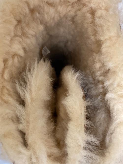 UGG（アグ）UGG (アグ) レースアップムートンロングブーツ ブラウン サイズ:SIZE 23cmの古着・服飾アイテム