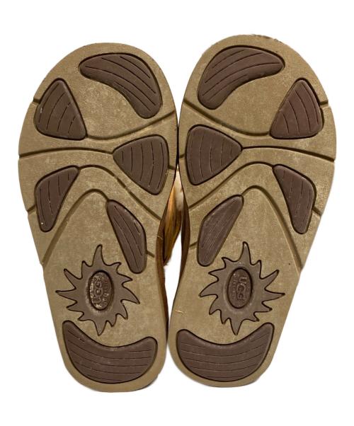 UGG（アグ）UGG (アグ) レースアップムートンロングブーツ ブラウン サイズ:SIZE 23cmの古着・服飾アイテム