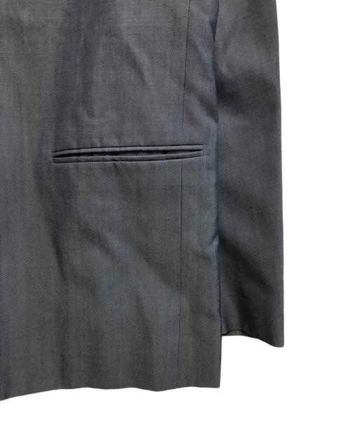 HYKE（ハイク）HYKE (ハイク) ノーカラーシャンブレージャケット ネイビー サイズ:1の古着・服飾アイテム