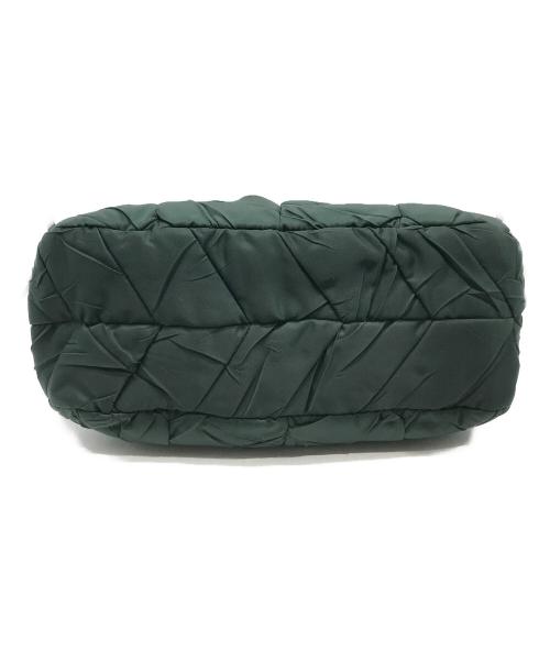 PRADA（プラダ）PRADA (プラダ) キルティングハンドバッグ グリーン サイズ:-の古着・服飾アイテム