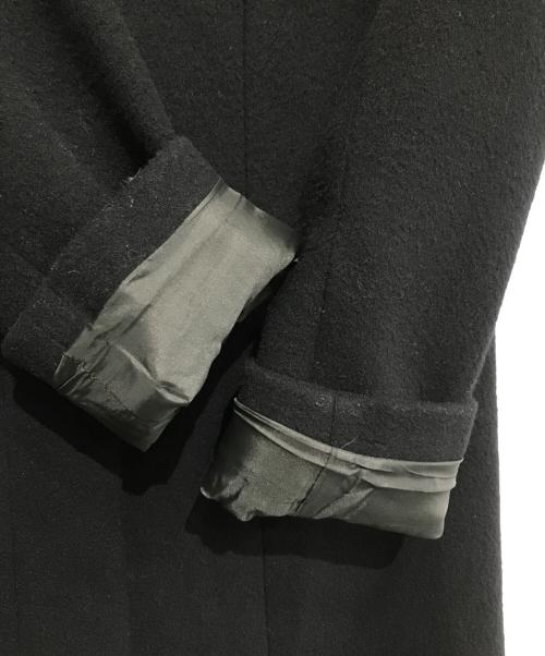 QUEENS COURT（クイーンズコート）QUEENS COURT (クイーンズコート) ケープ付コート ブラック サイズ:1の古着・服飾アイテム