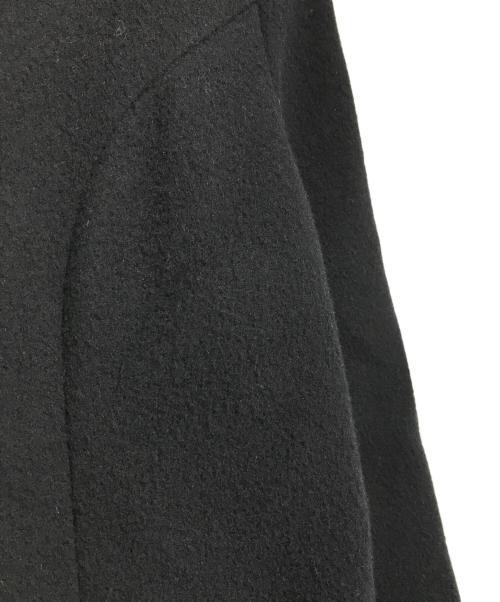 QUEENS COURT（クイーンズコート）QUEENS COURT (クイーンズコート) ケープ付コート ブラック サイズ:1の古着・服飾アイテム