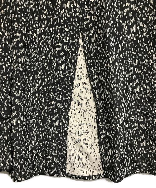 BEARDSLEY（ビアズリー）BEARDSLEY (ビアズリー) ジャガードアイラインスカート ブラック サイズ:F 未使用品の古着・服飾アイテム