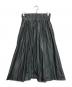 BEARDSLEY（ビアズリー）の古着「タフタギャザースカート」｜グレー