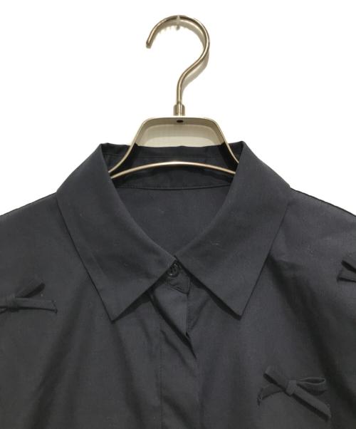 Gypsohila（ジプソフィア）Gypsohila (ジプソフィア) Good Luck Blouse ネイビー サイズ:Fの古着・服飾アイテム