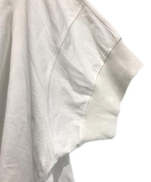 BEARDSLEY（ビアズリー）BEARDSLEY (ビアズリー) 刺しゅう入りドルマンT ホワイト サイズ:Fの古着・服飾アイテム