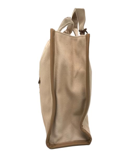 SEVEN TEN by MIHO KAWAHITO（セブン テン バイ ミホ カワヒト）SEVEN TEN by MIHO KAWAHITO (セブン テン バイ ミホ カワヒト) 馬刺繍ハンドバッグ ベージュの古着・服飾アイテム