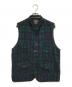 WOOLRICH（ウールリッチ）の古着「RAIL ROAD VEST」｜グリーン×ネイビー