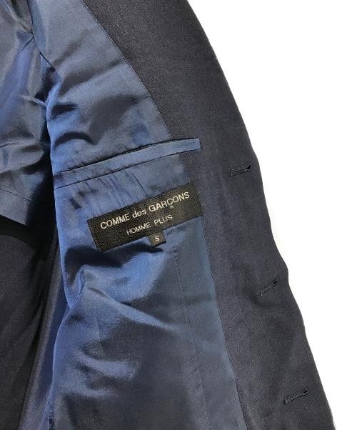 COMME des GARCONS HOMME PLUS（コムデギャルソンオムプリュス）COMME des GARCONS HOMME PLUS (コムデギャルソンオムプリュス) 90'sウール3Bジャケット ネイビー サイズ:Sの古着・服飾アイテム