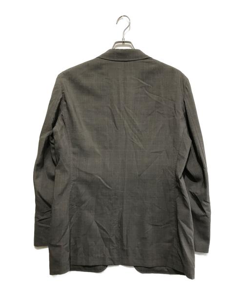 Pilgrim（ピルグリム）PILGRIM (ピルグリム) Super130'sトロピカルウールシルク 2Bテーラードジャケット ERMENEGILD ZEGNA TRAVELLER NANOSPHERE ブラウン サイズ:50の古着・服飾アイテム
